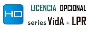 Licencia de ampliación de alta definición y distancias largas compatible con VidA y LPR